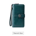 thumbnail image 3 of XZNGL Small Womens Wallets with Credit Card Slots Antimagnetic Wallet Long Zipper Womens Wallet Leather Wallet New Large Capacity Handbag in Europe and America Womens Wallets Large Capacity, 3 of 3