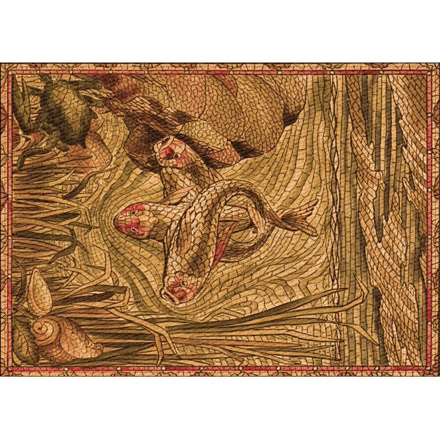 Ahgly Company Tapis d'Aire Rectangulaire Transitionnel Rouge Brun pour Intérieur, Lavable à la Machine, 5 Pieds x 7 Pieds