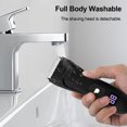 thumbnail image 3 of Tondeuse Électrique pour Hommes Sans Fil Rechargeable, Machine de Coupe des Poils du Corps Entier, Usage Domestique, Lavable, 3 of 8