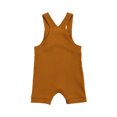 thumbnail image 3 of Xingqing Summer Newborn Baby Girls Boys Rompers 6 Colors Rainbow Printed Strap Sleeveless Button Jumpsuits, 3 of 7