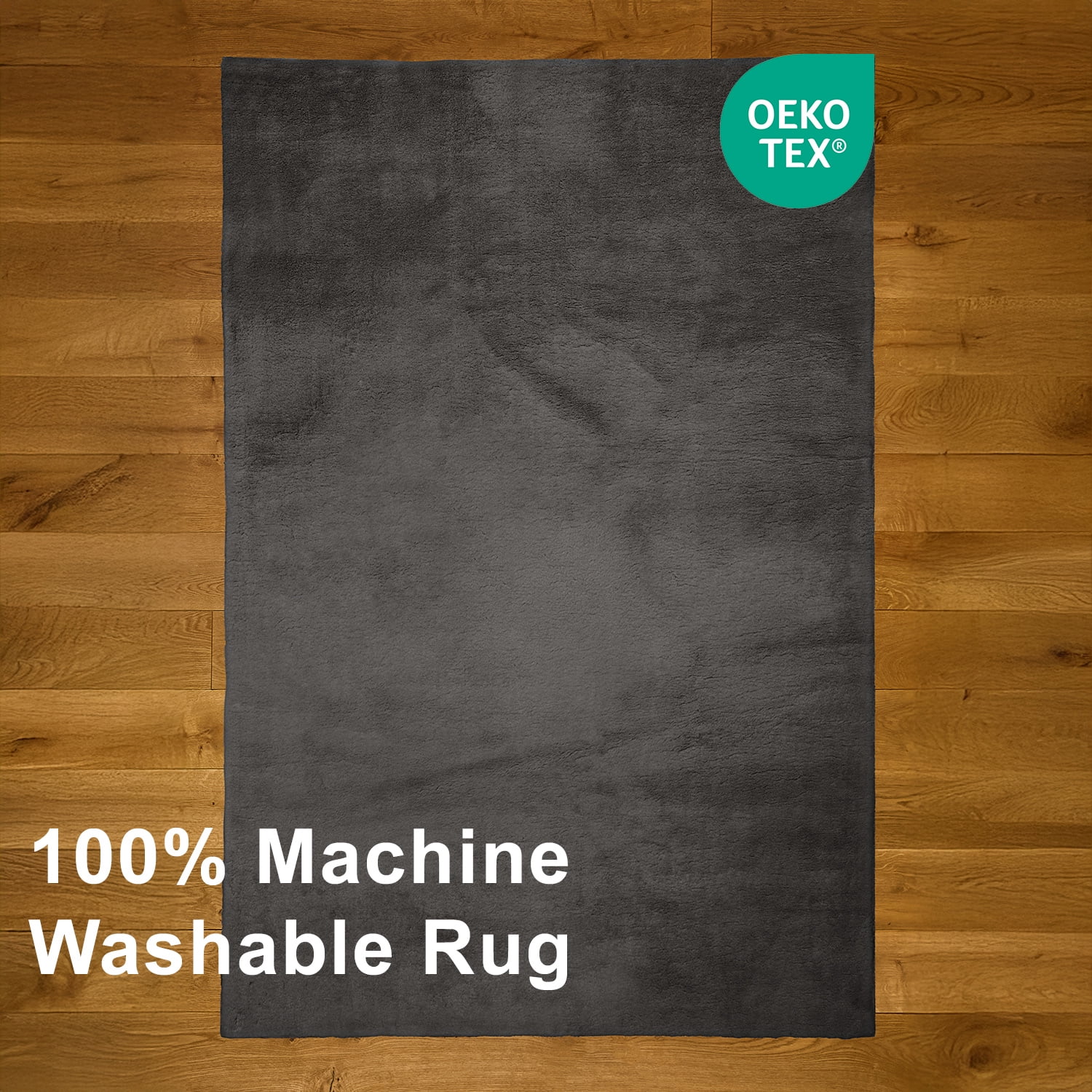 Tapis Argo Lavable A la Machine Moelleux et Shaggy pour Salon, Chambre, Salle Manger, Entrée, Couloir Plus Encore.