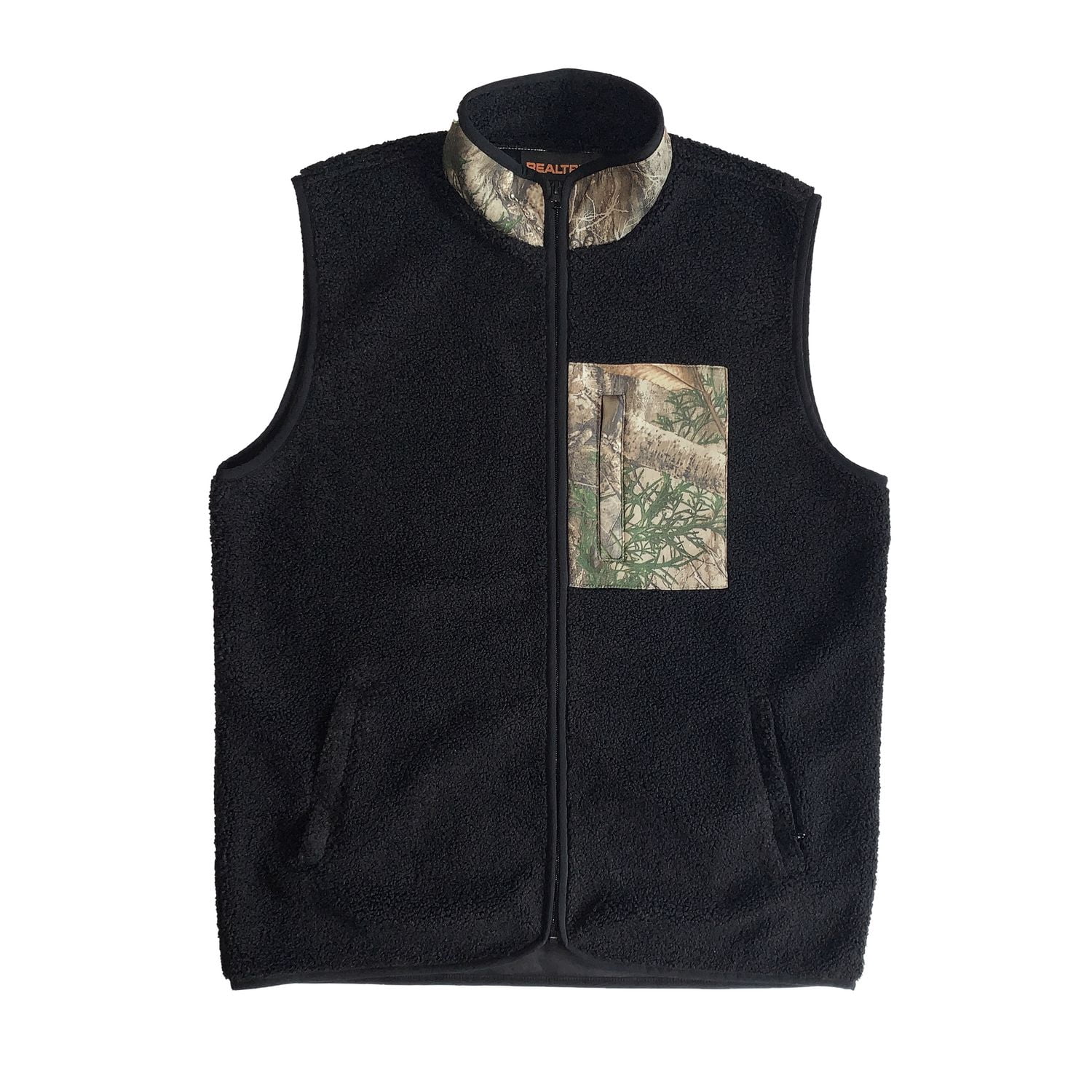 Real Tree Teddy Sherpa Zip Vest