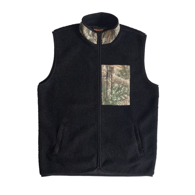 Real Tree Teddy Sherpa Zip Vest