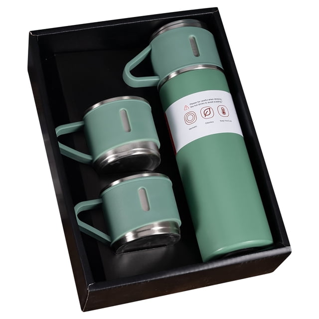 Wamans Thermoses Travel Exquisite Insulation Set, Perfect Combination of Quality and Practicality