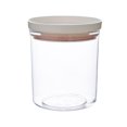 thumbnail image 3 of DOLITY Bocal de Rangement Récipient Décoratif Bocal Transparent Boîtes Étanches Bocal de Stockage Alimentaire Blanc Rose 350ML, 3 of 9