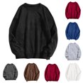 thumbnail image 1 of Gspmoly Tshirts Shirts for Men, Man Winter Long Sleeve Solid Color Contrast Design Sweater Cardigan Men Top Deals, 1 of 3