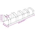 thumbnail image 4 of vidaXL Porte-Vélos pour 5 Vélos Acier Galvanisé, 4 of 4