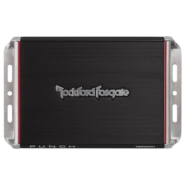 Rockford Fosgate PBR300X1 Punch 300 Watt Compact Mono Subwoofer Amplifier