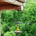 thumbnail image 4 of Novel Feeder Metal Hanging Chain Girl And Umbrella Bird Feeder, 4 of 5