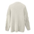 thumbnail image 4 of Simua Cardigans pour Femmes Surdimensionnés, Épais, à devant Ouvert, Chandails en Tricot Torsadé, Manches Longues, Cardigans, Manteaux d'Extérieur, 4 of 5