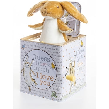 Jouet musical Jack-in-The-Box de Kids Preferred Guess How Much I Love You - Nutbrown Hare