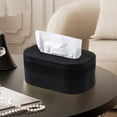thumbnail image 4 of Tissue Cover Box with Cellphone Holder Facial Paper Organizer for Kitchen Bathroom Vanity Countertop Bedroom Dresser Gift, 4 of 6