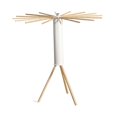 thumbnail image 3 of Tripod Clothes Drying Rack Space Saving Easy to Assemble Floor Stand Coat Hanger, 3 of 8
