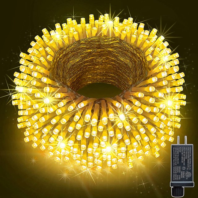 AMERTEER ” LED String Lights For Thanksgiving / Christmas / New Year Twinkle Lights with 8 Modes Memory for Home Tree Yard Room Indoor & Outdoor Decorations”