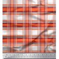 thumbnail image 1 of Soimoi Cotton Voile Fabric Gingham Check Decor Fabric Printed Yard 42 Inch Wide, 1 of 3