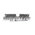 thumbnail image 1 of Master Mechanic 48 Piece SAE/Metric Socket Tool Set, 1/2 Inch Drive Ratchet Kit, 1 of 5