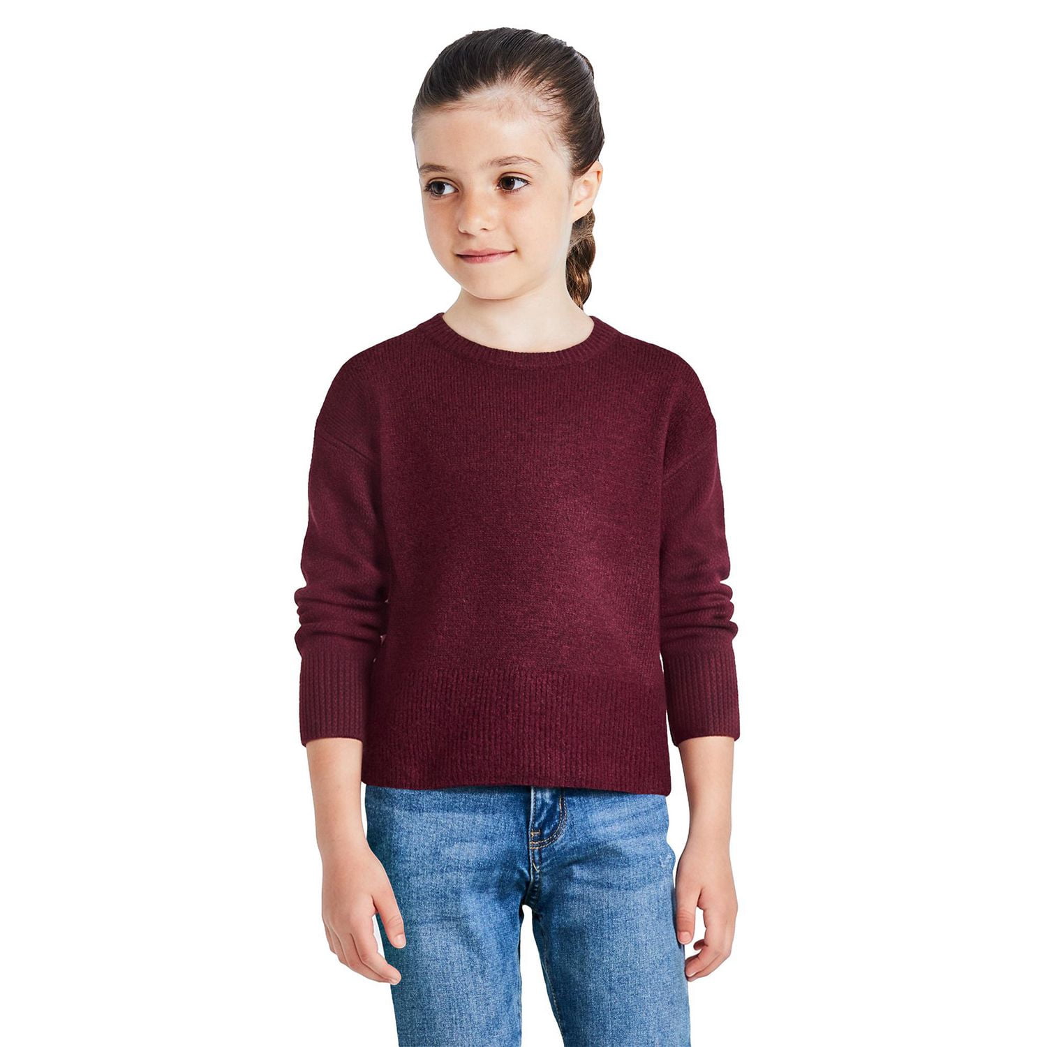 George Girls' Crew-Neck Sweater