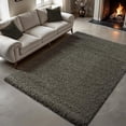 thumbnail image 3 of Tapis à poil long de luxe hometrends en gris, 3 of 5