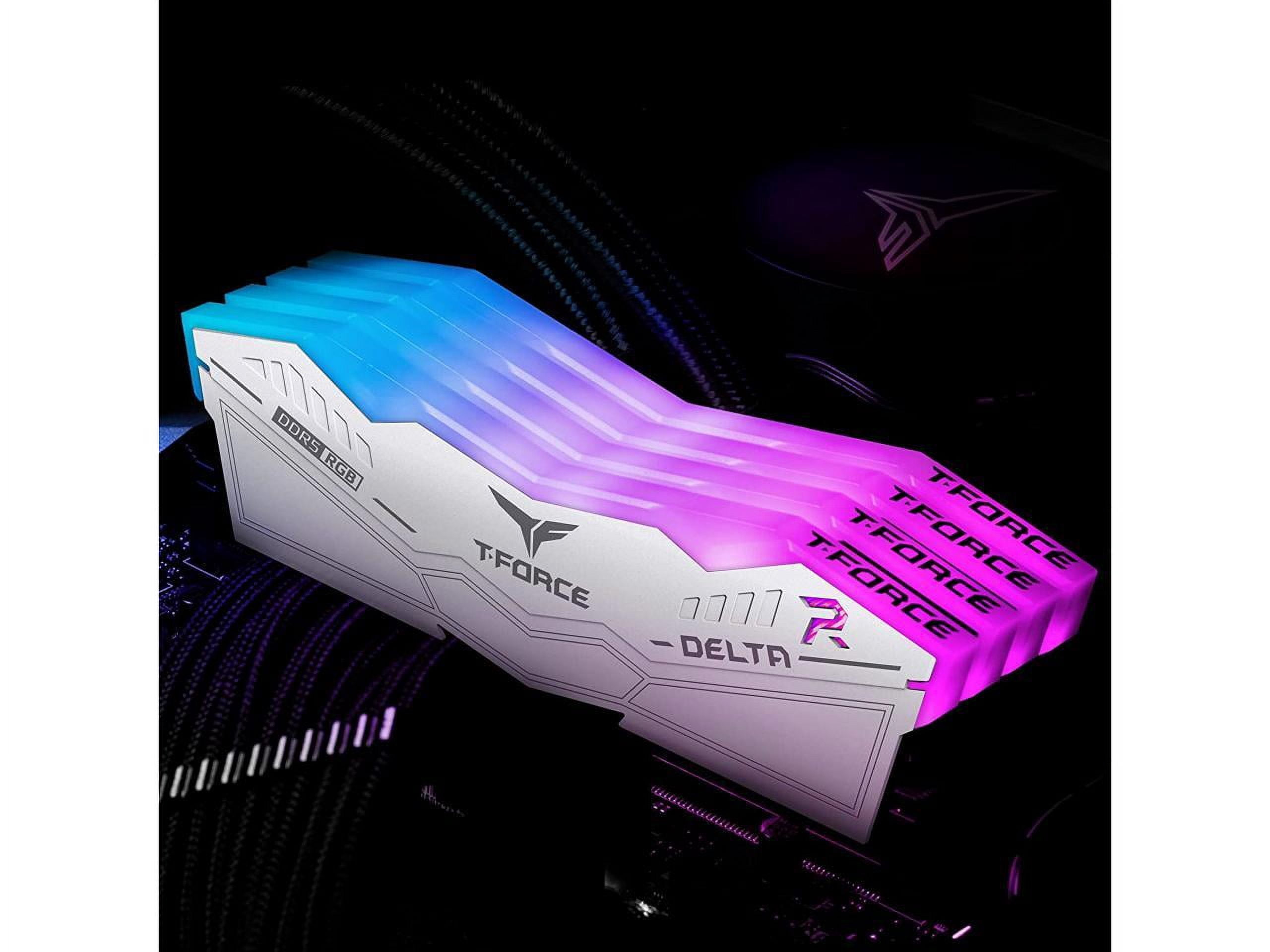 Team T-Force Delta RGB 32GB (2 x 16GB) 288-Pin PC RAM DDR5 6000