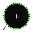 thumbnail image 2 of Almencla Tapis de Remplacement pour Trampoline Accessoire Maison Réutilisable Tapis de Saut Rond pour Trampoline Vert 42 Boucles, 2 of 8