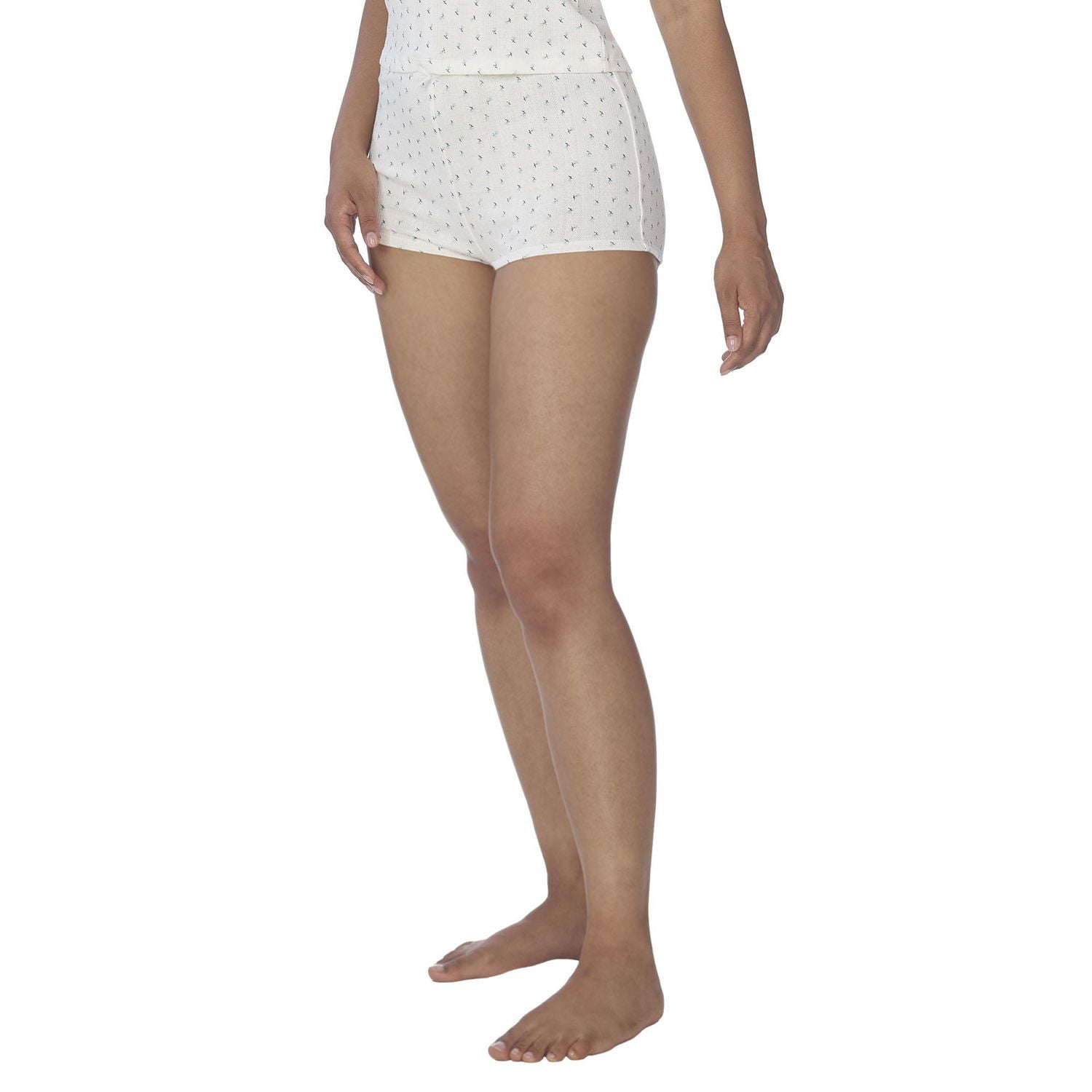 Secret vêtements de nuit Short boyfriend en pointelle