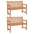 thumbnail image 2 of vidaXL 3 Piece Garden Dining Set Solid Wood Teak, 2 of 5