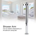 thumbnail image 2 of Pipe Wall Mount for Bathroom Ceiling Shower Head Stainless Steel Round Top Shower Arm, 2 of 7