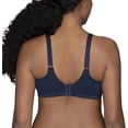 thumbnail image 3 of Vanity Fair Womens Beauty Back Full Figure Underwire Bra, 38D, Ghost Navy, 3 of 6