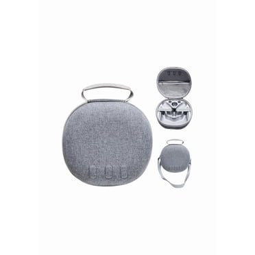 Gray Oculus Quest 3 VR Headset & Controllers Carrying Case – Lightweight Protective Storage Bag with Zipper Closure, Adjustable Crossbody Strap, and Convenient Handle for Travel & Daily Use