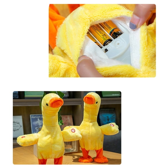Talking Singing Toy,Talking Duck Toy Cute Educational Plush Toy Talking Duck Toy Tailored for Perfection