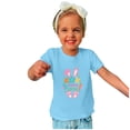 thumbnail image 4 of MeetoTime T-shirt à Manches Courtes de Pâques pour Enfants, Col Rond, Coupe Ample, Imprimé, pour Garçons et Filles, 3 à 14 Ans, 4 of 4