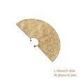 thumbnail image 1 of Brocade Floating Gold Fabric Tea Mat Zen Anti-scalding Tea Mat Heat Insulation Mat High-grade Tea Ceremony Spare Parts, 1 of 6