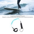 thumbnail image 4 of 9.8ft Surf Leash Spiral 7mm Thickness TPU Coiled Paddle Board Leash Paddleboard Rope for Surfing and Paddleboarding, 4 of 7
