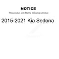 thumbnail image 2 of Kugel Rear Wheel Bearing Hub Assembly 70-512556 for Car 2015-2021 Kia Sedona, 2 of 11