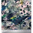 thumbnail image 1 of Soimoi Cotton Poplin Fabric Animals & Texture Fabric Prints by Yard 42 Inch Wide, 1 of 3