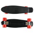 thumbnail image 2 of KOBE PENNY Planche à Roulettes - Plateau de 22 Pouces - Mini Cruiser Rétro STANDARD - Surface Gaufrée - pour Enfants et Adultes - Noir, 2 of 6