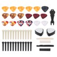 thumbnail image 4 of Guitare Accessoires Ensemble Chevalet Broche Celluloïd Pics Écrous Selles Détachant Pièces de Remplacement, 4 of 8