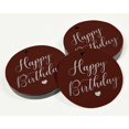 thumbnail image 3 of Inkdotpot Pack Of 100 Happy Birthday Favor Paper Tags Craft Real Silver Foil Hang Tags, 3 of 6