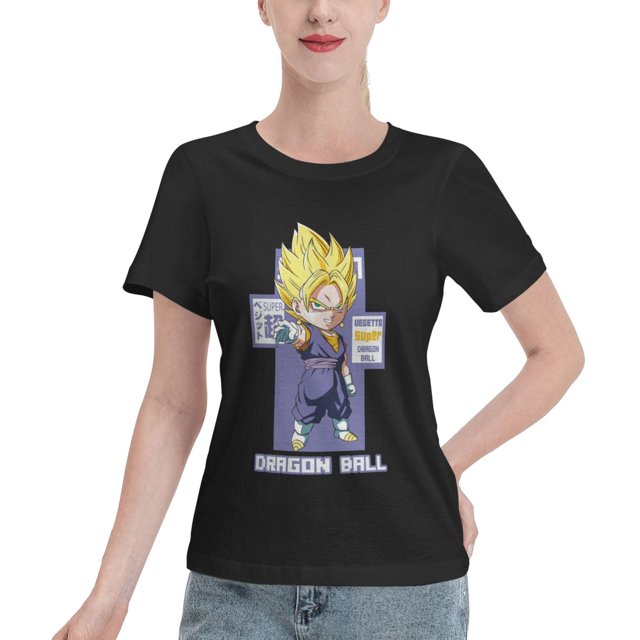 Women's Basic Short Sleeve T-Shirt Super Saiyan