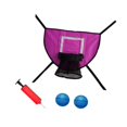 thumbnail image 4 of Almencla Basketball Hoop for Trampoline for Kids Adults Outdoor Lightweight Backboard pink, 4 of 8