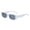 White, variant on WZXFASHION Small Frame Sunglasses European And American Versatile Women's Sunglasses Clothing Shoes & Accessories White One Size