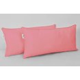thumbnail image 2 of VargottamIndoor/OutdoorPolyester FabricLumbarPillowCover,All-Weather Waterproof Rectangular Cushion Case for Patio Furniture,16" x 24"Set of 2-Rose Pink, 2 of 7