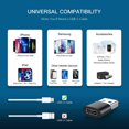 thumbnail image 3 of YOPTOP 4Pcs USB C Female to USB Male Adapter(4 Pack)  yootech USB-C to USB Adapter Type C to A Power Charger Cable Connector Compatible with iPhone 13 12 Mini Pro Max Samsung Galaxy S21  iPad Mini Ai, 3 of 7