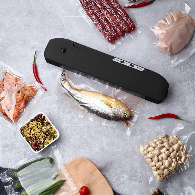 Danhjin Vacuum Sealer, Food Save-r Vacuum Sealer Machine, Automatic Food Vacuum Sealer For Food Preservation Sealing Packing System, For Fresh Food And Food Storage