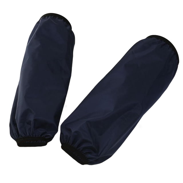 Abbracc 2x Oil Sleeves Multiuse Protective Antifouling Anti-Dirty Elastic Reusable Navy