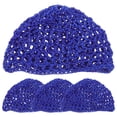 thumbnail image 1 of MasteelfCA 4 Pcs Filet à Cheveux en Maille Crochet pour Femmes Chapeau en Maille Filet à Cheveux pour Femmes Chapeau Snood, 1 of 7