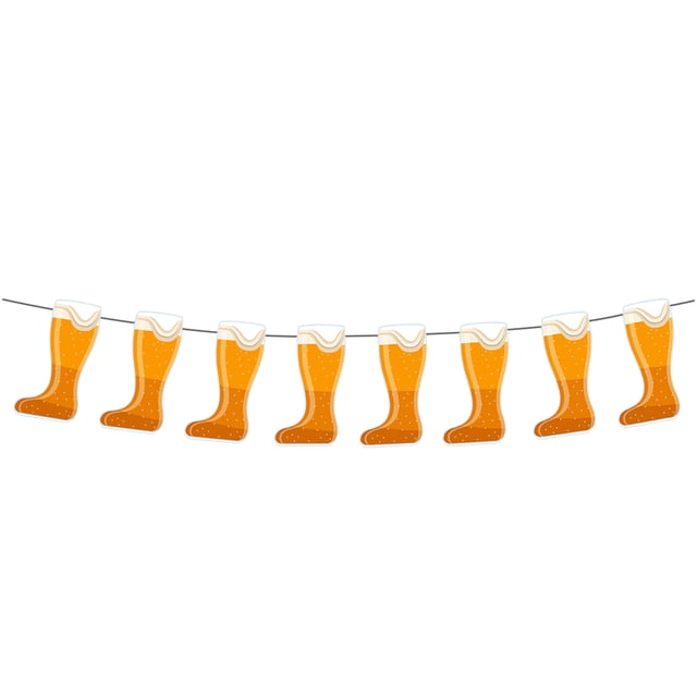 Transemion Decoration Banner 1pcs Set Party Banner For Retirement Hanging Banner Banner Kit Orange Oolor 16.4ft