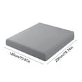 thumbnail image 2 of Drap-housse en Polyester Antidérapant Élastique Lit Double Taille 78.74x70.86 Po Bleu pour Protection de Matelas, 2 of 7