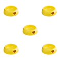 thumbnail image 1 of Maytalsory Environmentally Friendly Choice For Pet S Feeding Plastic Dog Bowl And Multiple yellow small size 5Set, 1 of 6