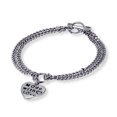 thumbnail image 3 of Jinsinto Women's Crystal Pavé Heart Stretch Bracelet, 3 of 3